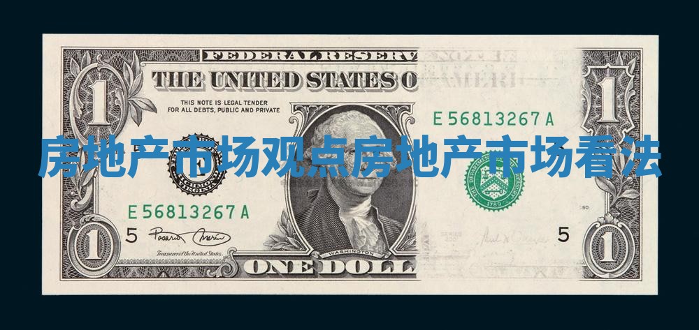 房地产市场观点_房地产市场看法